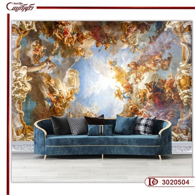 کاغذ دیواری فرشته سه بعدی 3020504